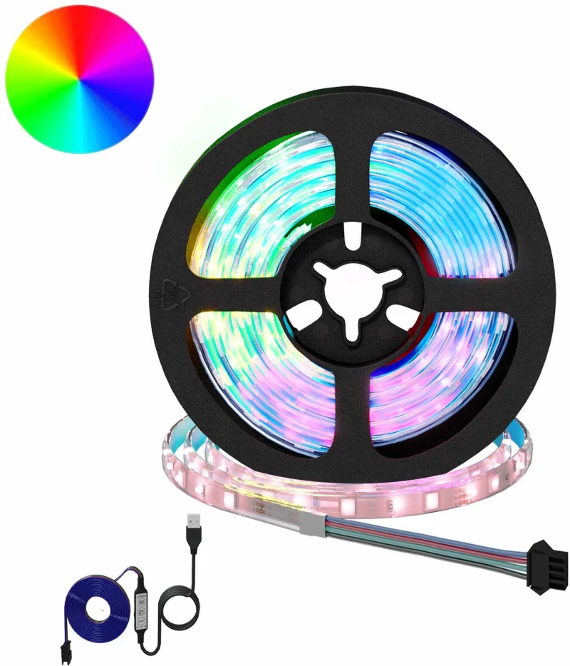 Λωρίδα LED 4 pcs Μαύρο και Διαφανές 95 x 0,8 x 0,3 εκ |3429116