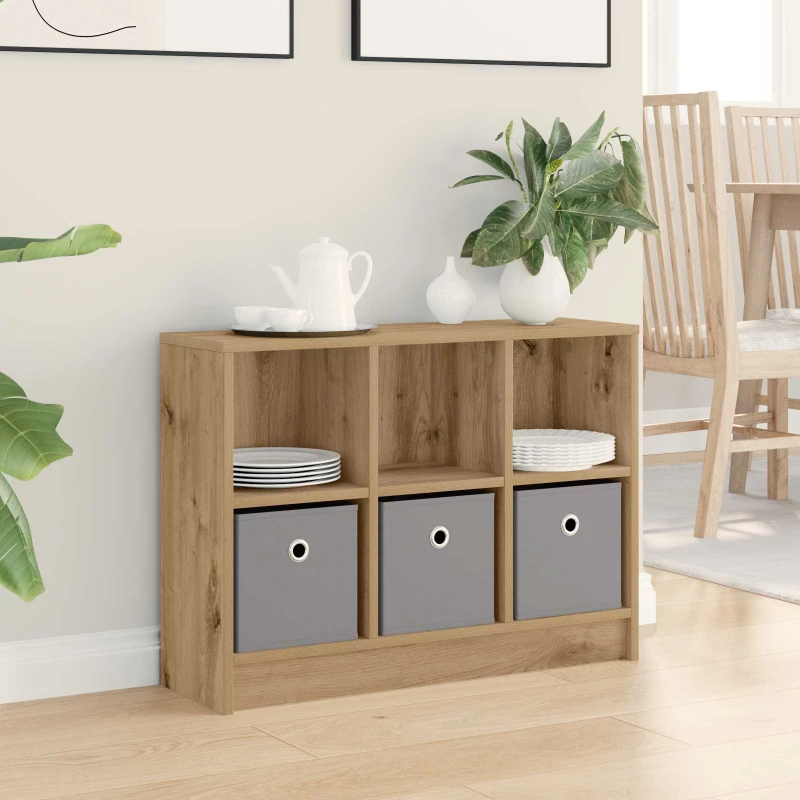 Πλαϊνό γραφείο με συρτάρι Artisan Oak 73,5 x 22,5 x 53,5 εκ |8000507