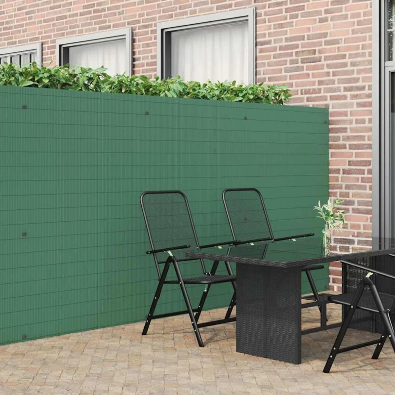 Φράχτης Κήπου Διπλής Όψης Πράσινος 1,8x3 μ. PVC |42002619