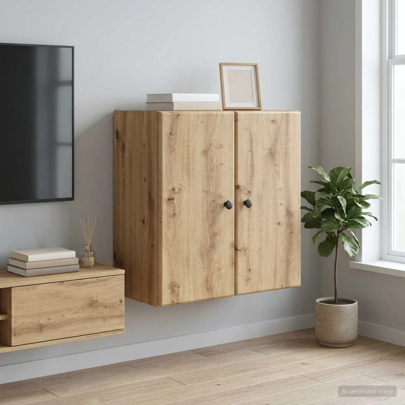 Τοίχου Ντουλάπα Artisan Δρυς 59 x 31 x 60 εκ Επεξεργασμένο Ξύλο |899094