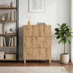 Ντουλάπι με Συρτάρια Artisan Δρυς 66 x 34,5 x 90 εκ |895074