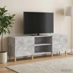 Ντουλάπι TV 150 x 31 x 50 εκ. Γκρι Σκυροδέματος |895148