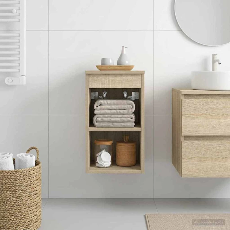 Ντουλάπι Μπάνιου Ενδιάμεσο Sonoma Δρυς 30 x 35 x 50 εκ. |890336