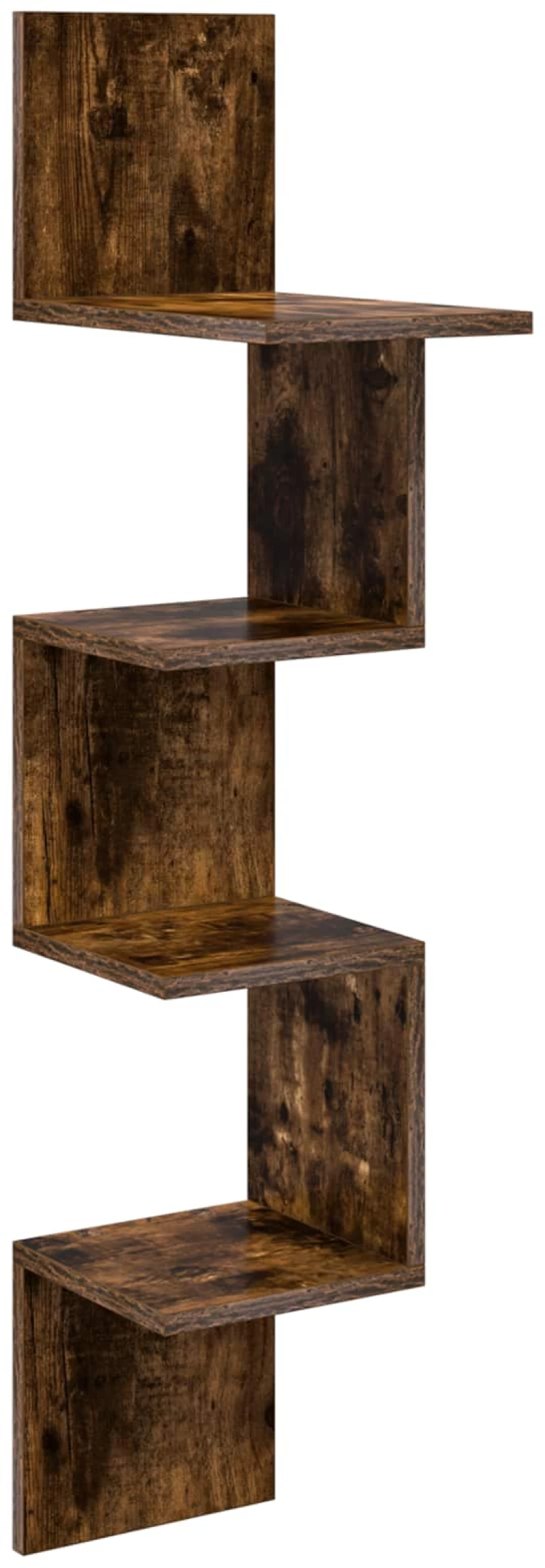 Ράφι Τοίχου Επιτοίχιο Καφέ 32 x 21 x 107 cm Επεξεργασμένο Ξύλο |8012136
