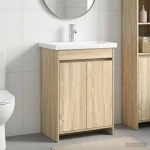 Σετ Επίπλων Μπάνιου Sonoma Δρυς 81 x 40 x 84,5 εκ |3404284