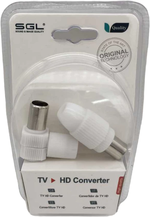 Βυσμα κεραίας TV Coax - 2pcs - 1826-2 - 098715 |098715