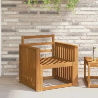 Κάθισμα 2 pcs Καφέ 60 x 6 x 61 εκ Επεξεργασμένο ξύλο |900520