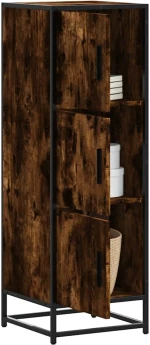 Highboard Καπνιστή δρυς 35,5x35x106,5 cm Κατασκευασμένο ξύλο |849066