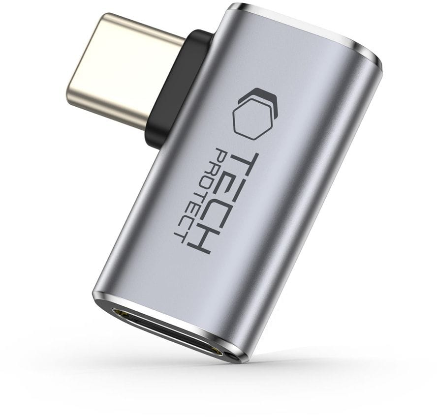 Αντάπτορας USB-C Tech-Protect UltraBoost AA01 Angle Adapter Grey