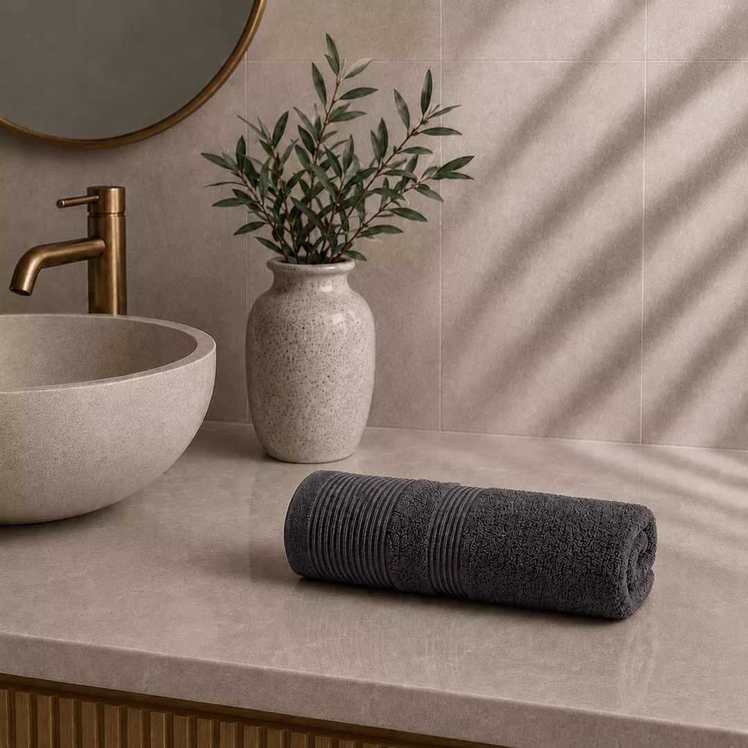 Πετσέτα Χεριών 30×50 Dark Grey - 30?50