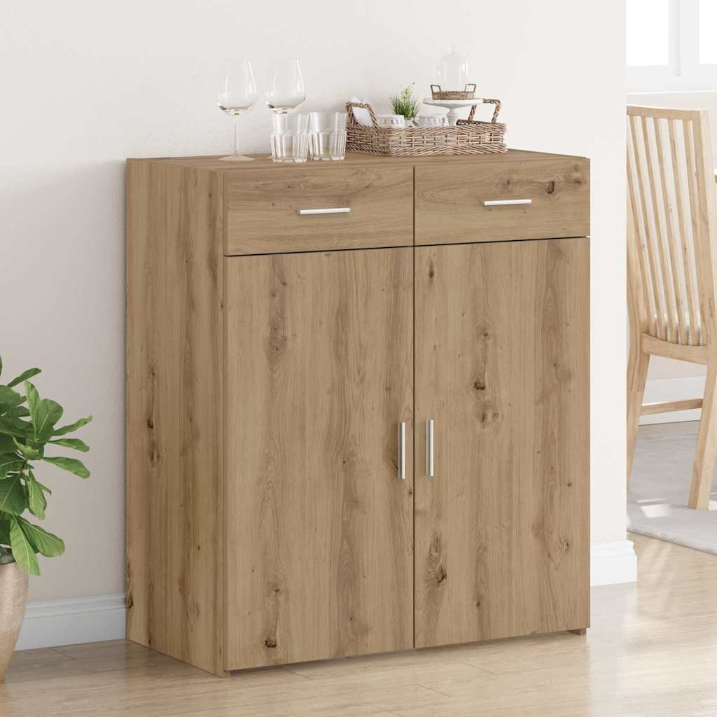 vidaXL Ντουλάπι αποθήκευσης Artisan Oak 80 x 42.5 x 93 εκ.