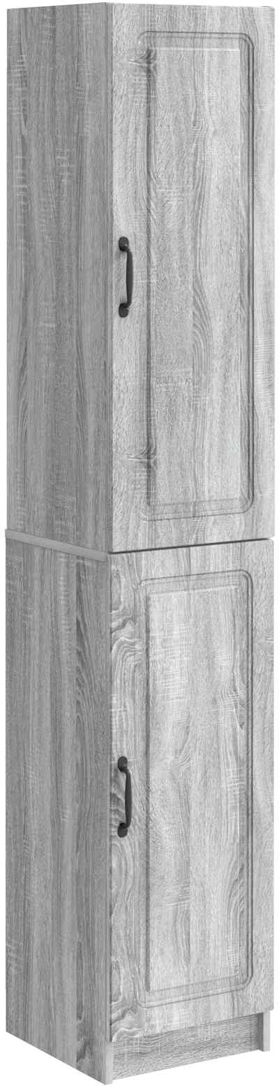 vidaXL Σέτ Ντουλαπιών 2 pcs Γκρι Sonoma Επεξεργασμένο Ξύλο