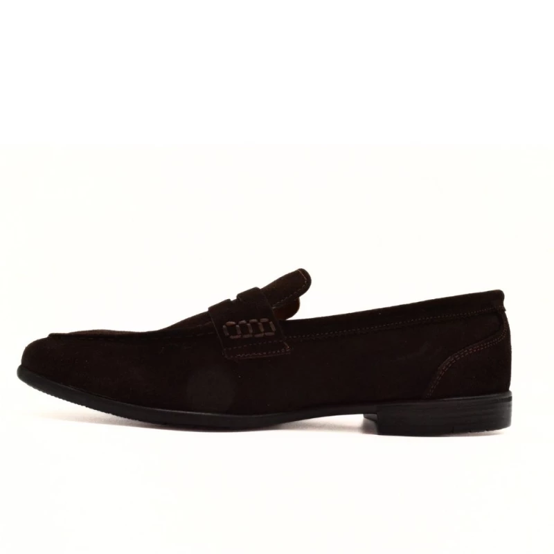 HAWKINS LOAFER DR32765 BROWN SUEDE
