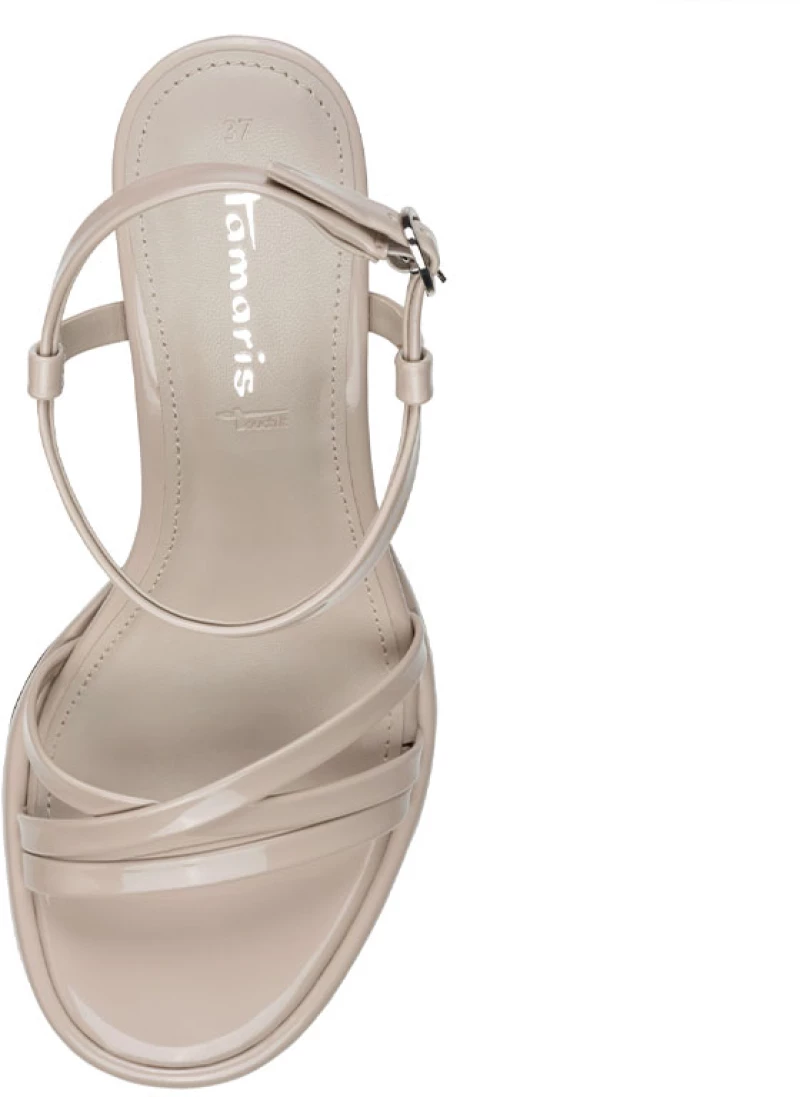 TAMARIS ΓΥΝΑΙΚΕΙΟ ΠΕΔΙΛΟ 1-28328-46 408 BEIGE PATENT