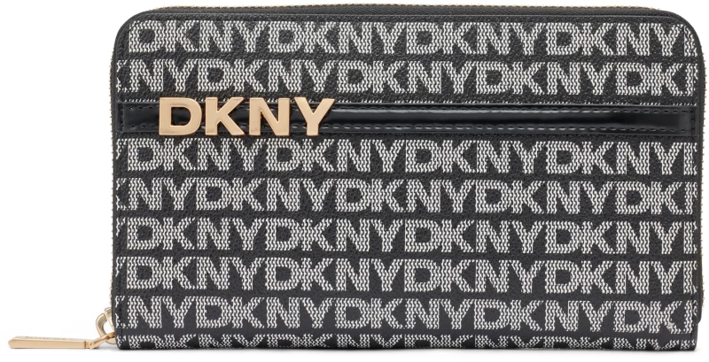 DKNY ΠΟΡΤΟΦΟΛΙ AVRIL R5215M28 XLB BK LOGO-BK