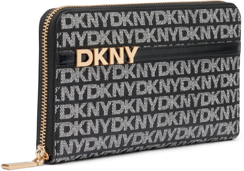 DKNY ΠΟΡΤΟΦΟΛΙ AVRIL R5215M28 XLB BK LOGO-BK