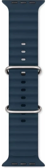 Vivid Apple Watch Strap Silicone WB01 (49/45/44/42mm) Night Blue
