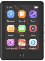 RUIZU MP3 player A6 με οθόνη αφής 2.8″  32GB  Bluetooth  ελληνικό μενού  μαύρο