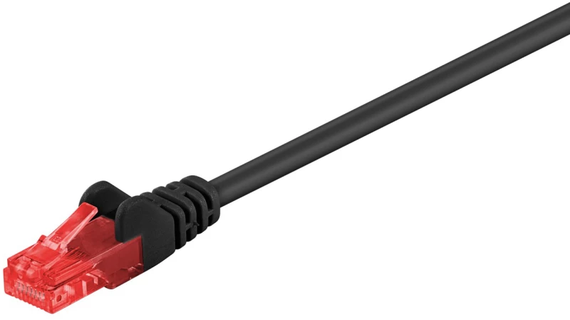 GOOBAY καλώδιο U/UTP CAT6 95667, CCA, AWG 24/7, 25m, μαύρο