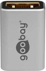 GOOBAY αντάπτορας HDMI 72008  Ethernet  8K/60Hz  4K/120Hz  48 Gbps  γκρι