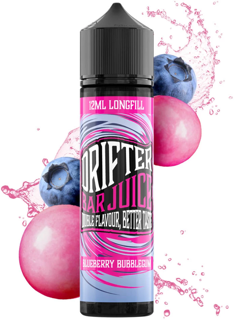 Drifter Bar Juice Blueberry Bubblegum 12ml/60ml