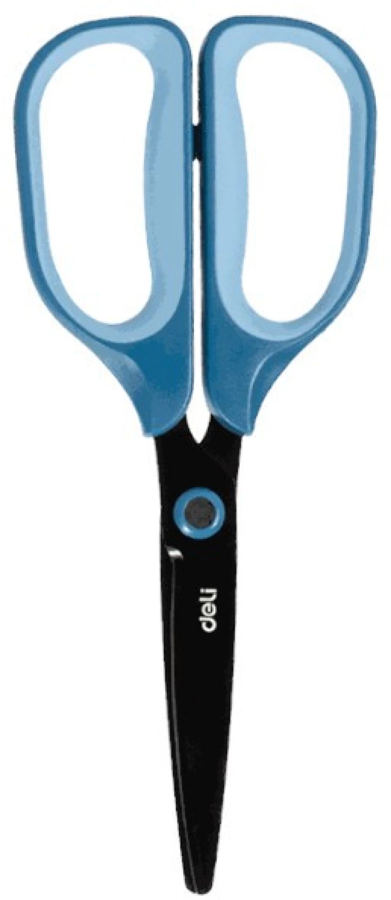 Ψαλίδι γραφείου Deli 6 7/8 17,5cm με μαλακή λαβή μπλε 231.330771