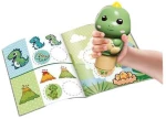 Stickers με σφραγιδα dino 10x6x11,8εκ luna 000623003