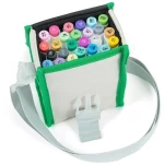 Μαρκαδόροι Ohuhu Αlcohol Art Markers σετ 24 χρωμάτων Brush & Chisel 80404-23