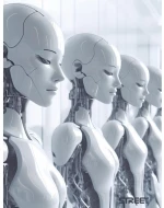 Τετράδιο καρφίτσα Street Al Robot 21x29cm 54φύλλα 6 σχέδια