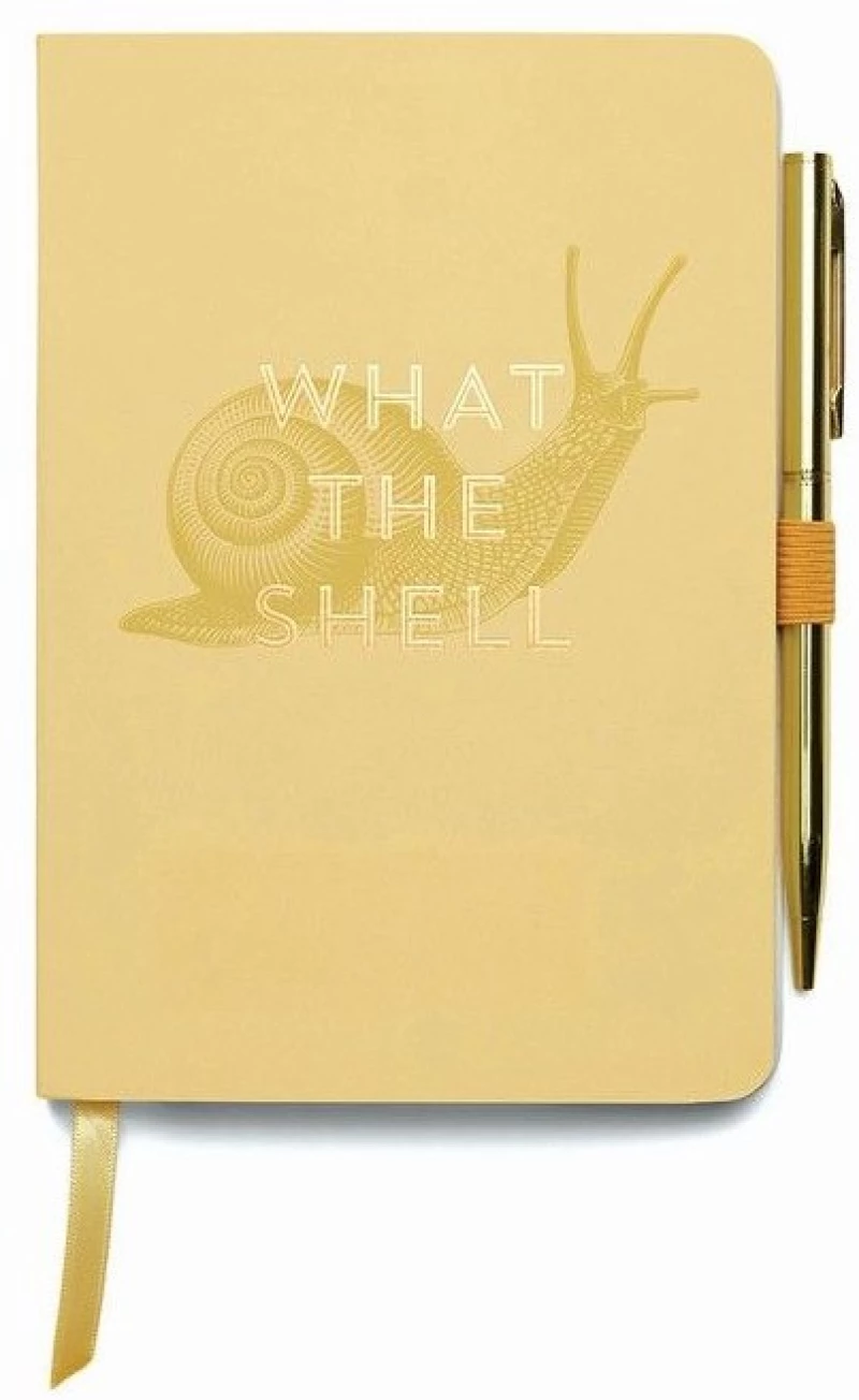 Σημειωματάριο Designworks 12x17cm Vintage Sass with Pen - What The Shell