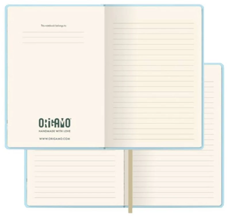 Σημειωματάριο Origamo Travel Ριγέ A5 96Φ 90 gsm
