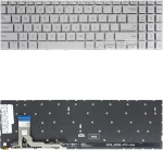 Πληκτρολόγιο Asus W3 W3J A8 F8 N80, Ασήμι, US/UK