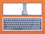 Πληκτρολόγιο Lenovo IdeaPad S500 S510p G500s, Μαύρο Ασήμι, US/UK