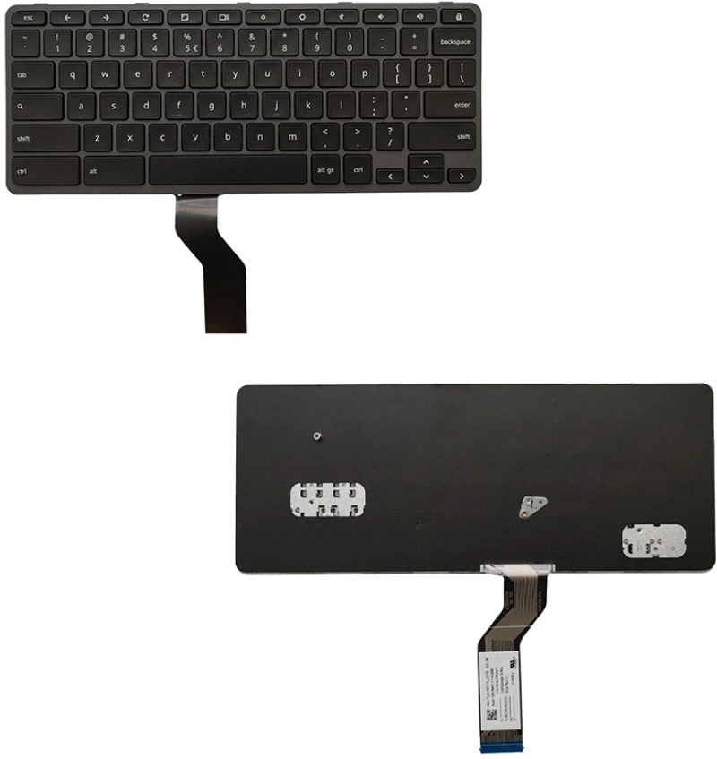 Πληκτρολόγιο Acer ChromeBook Spin 311 R721T Μαύρο με γκρι πλαίσιο US/UK