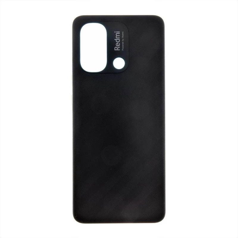Xiaomi Redmi 12C - Battery cover Black HQ OEM