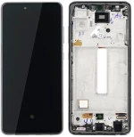 Samsung A528B Galaxy A52s 5G - LCD Touch Black with Frame Original GH82-26861A/26863A/26909A/26910A Service Pack