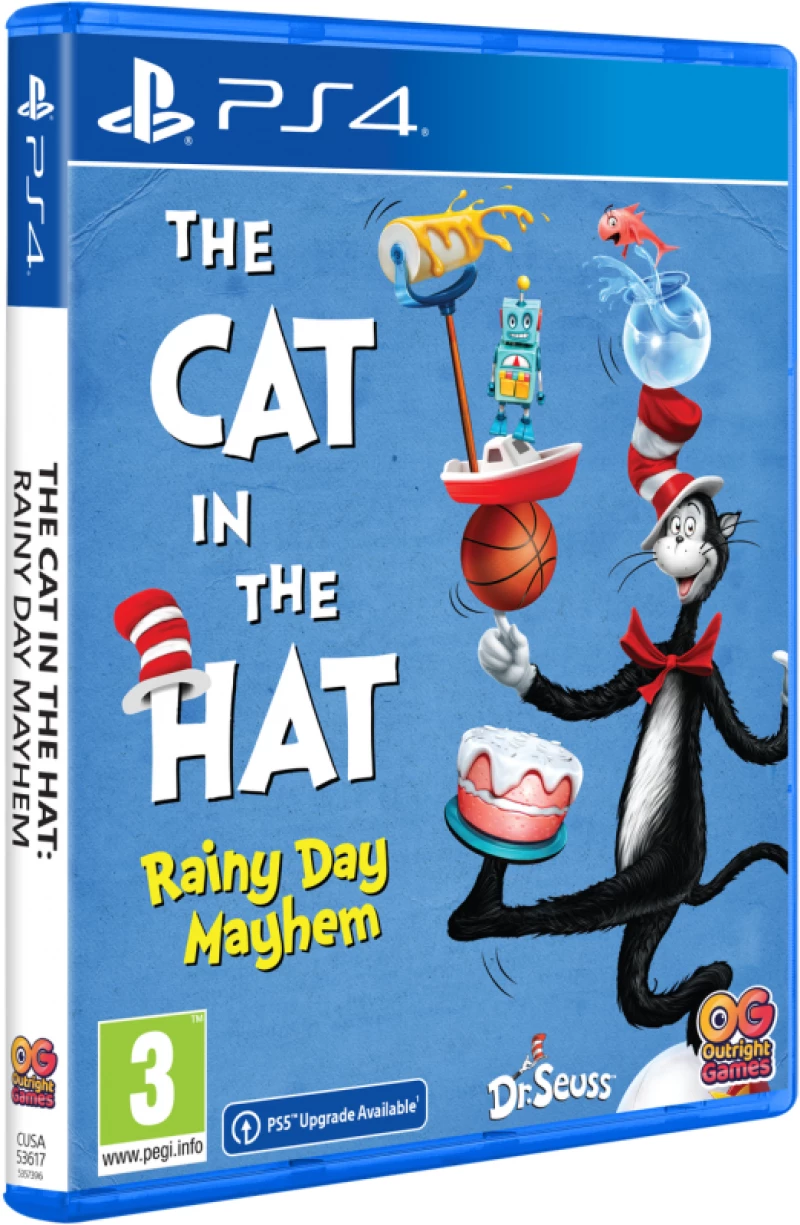 The Cat in the Hat Rainy Day Mayhem PS4 NEW