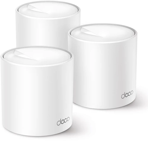 TP-LINK Home Mesh WiFi 6 System Deco X50, 3000Mbps AX3000, V1.0, 3τμχ