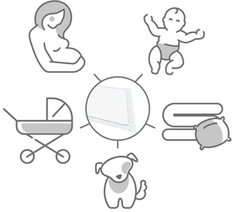BabyOno Σελτεδάκια Μιας Χρήσης 60*90εκ (10 Τεμάχια + 2 Δώρο)