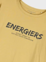 Σετ βερμούδα αγόρι energiers 13-226050-0 " start today" μπεζ