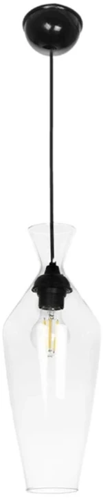 Φωτιστικό Οροφής Balu 206-0041 15x15x40cm 1xE27 Clear GloboStar
