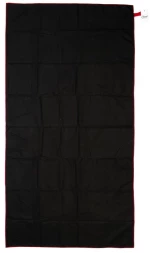 Πετσέτα Γυμναστηρίου Quick Dry Black-Bordeaux DimCol Γυμναστηρίου 50x80cm Polyester-Polyamide