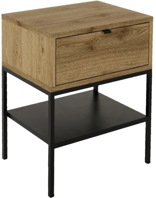 Κομοδίνο Melis 0286417 45x35x56,4cm Walnut