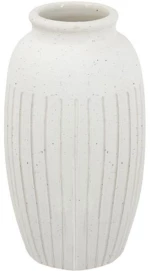 Βάζο Antique C8509 19,5x19,5x38cm White Artekko Κεραμικό