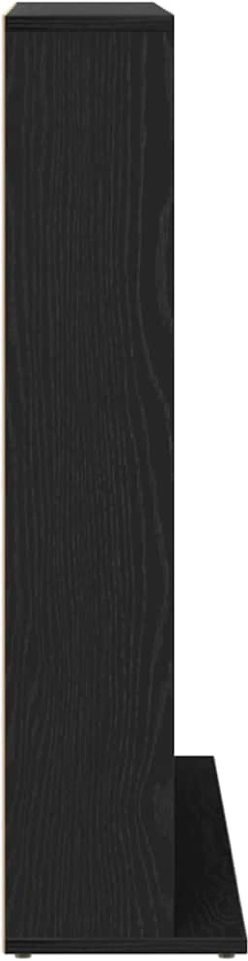 vidaXL Ντουλάπι για CD Μαύρο Δρυς 100x23x89,5 εκ. από Τεχνητό Ξύλο