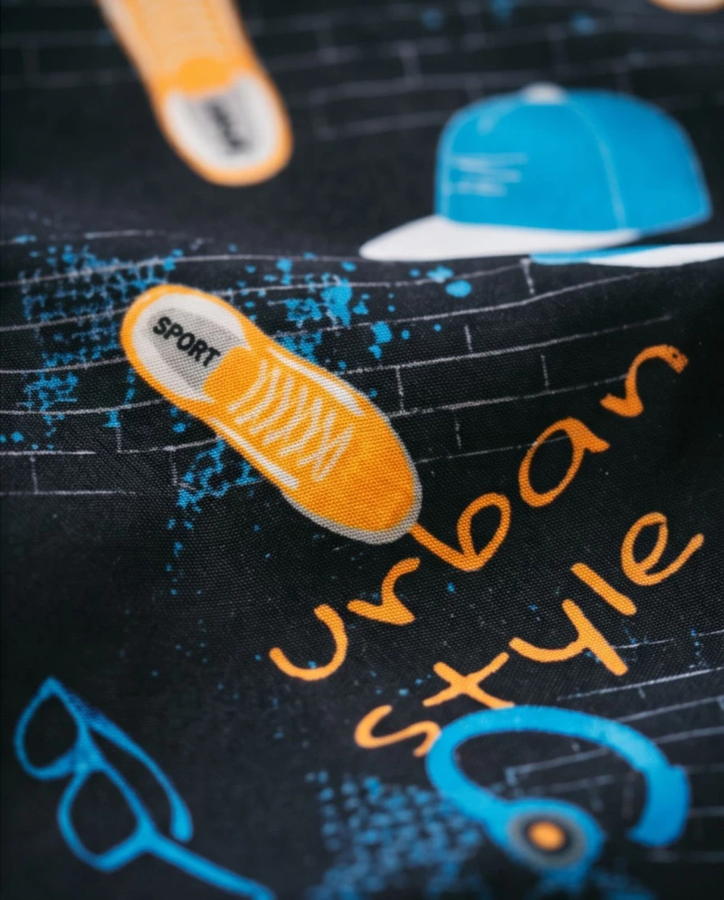 Παιδικό Μαγιό Βερμούδα Crool &quotUrban Style&quot-Black