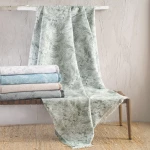 Ριχτάρι Peony Khaki Rythmos Πολυθρόνα 160x180cm Βαμβάκι-Πολυέστερ