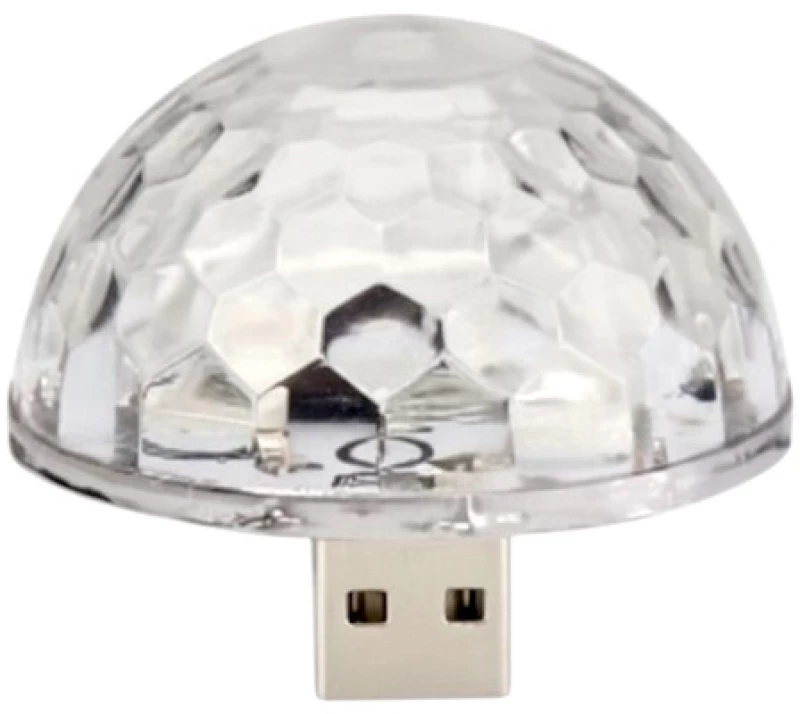 Φωτάκι φωτορυθμικό USB LED πολύχρωμο - Y-80 - 759611