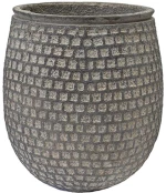 Κασπώ Τσιμεντένιο Cube 00.03.35522 Φ24,5x28cm Light Grey Τσιμέντο
