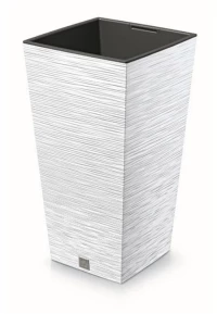 Γλάστρα - κασπώ FURU λευκό Y55x29,5x29,5εκ